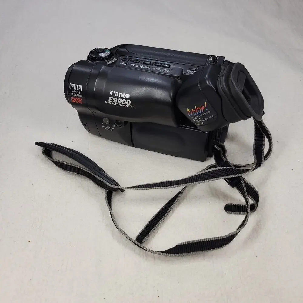 Canon Camcorder ES900 HI-FI Stereo 8mm Video 8 Read Description For Parts Videos
